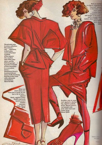 Antonio lopez 1985 vogue - lopez,