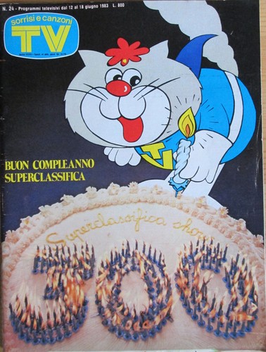 Sorrisi 1983 valentino - sorrisi,