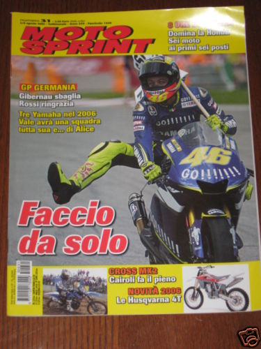 Motosprint 2005 valentino - 2005/31,